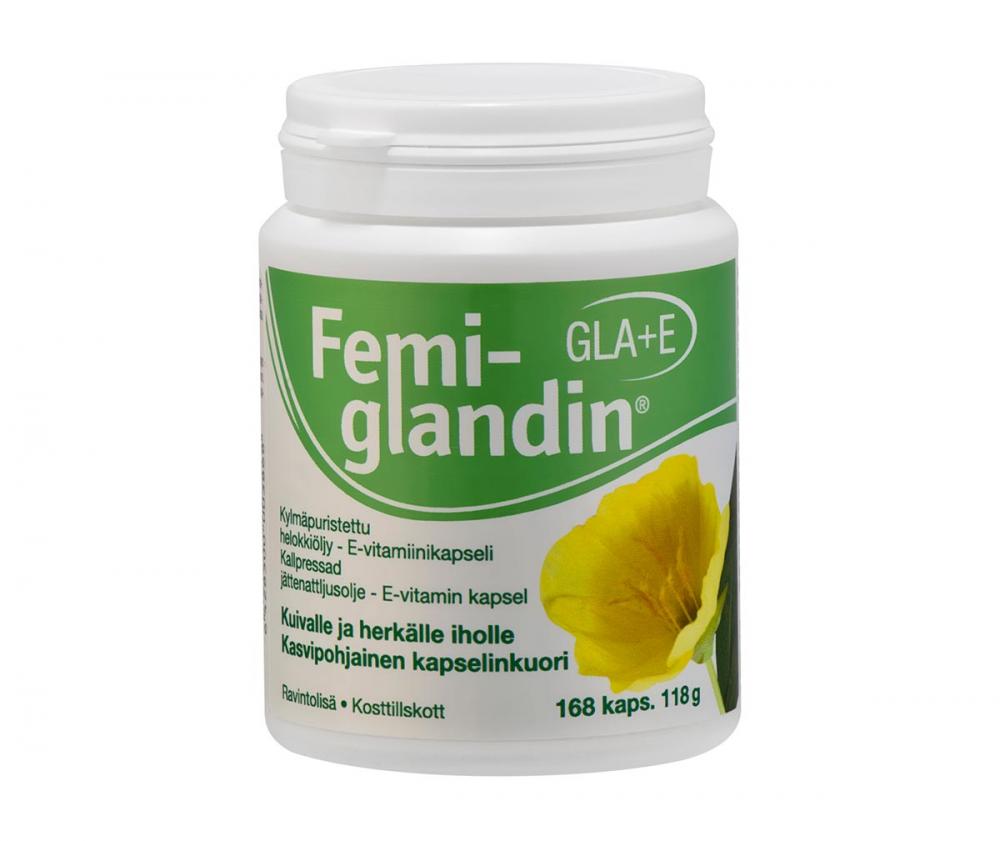 Femiglandin GLA+E, 168 kaps.