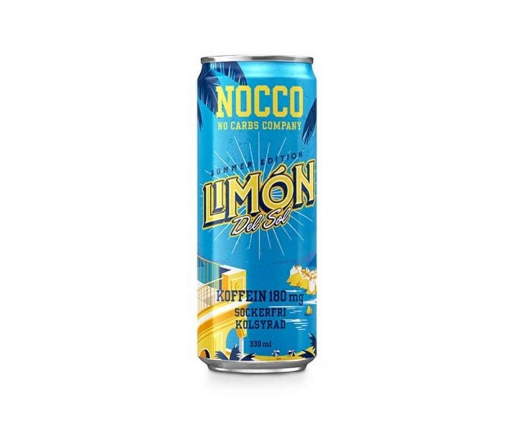 NOCCO BCAA Limón Del Sol, 330 ml