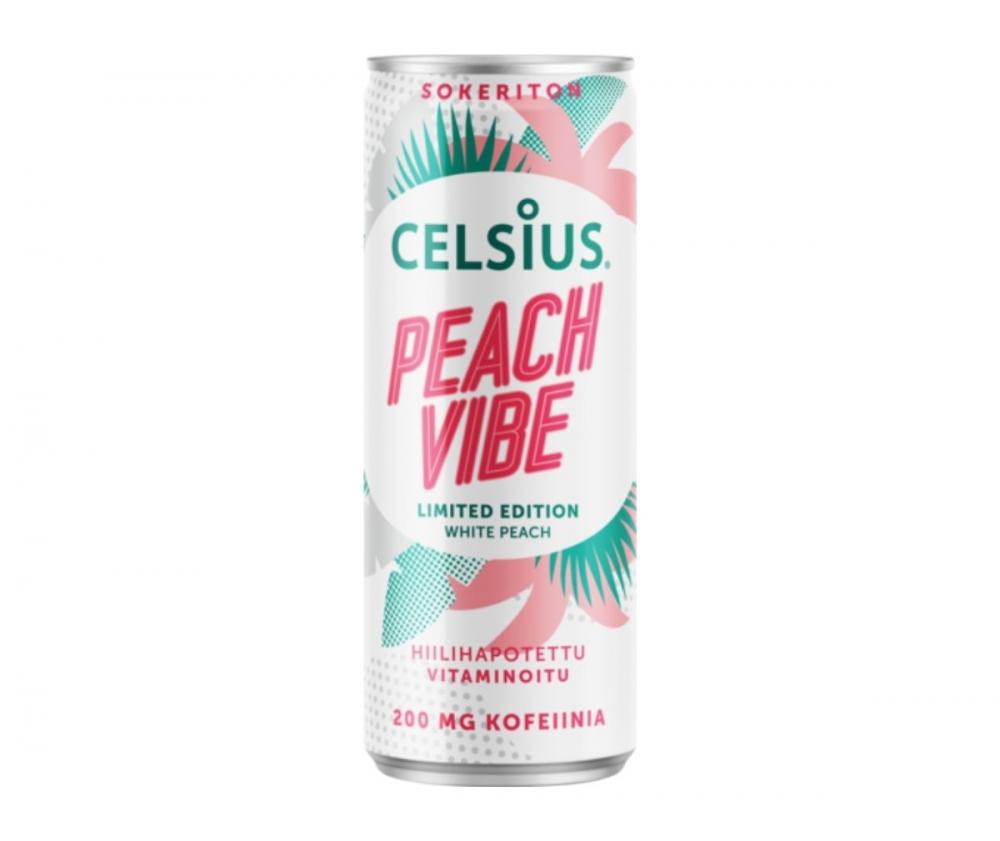 Celsius Peach Vibe, 355 ml