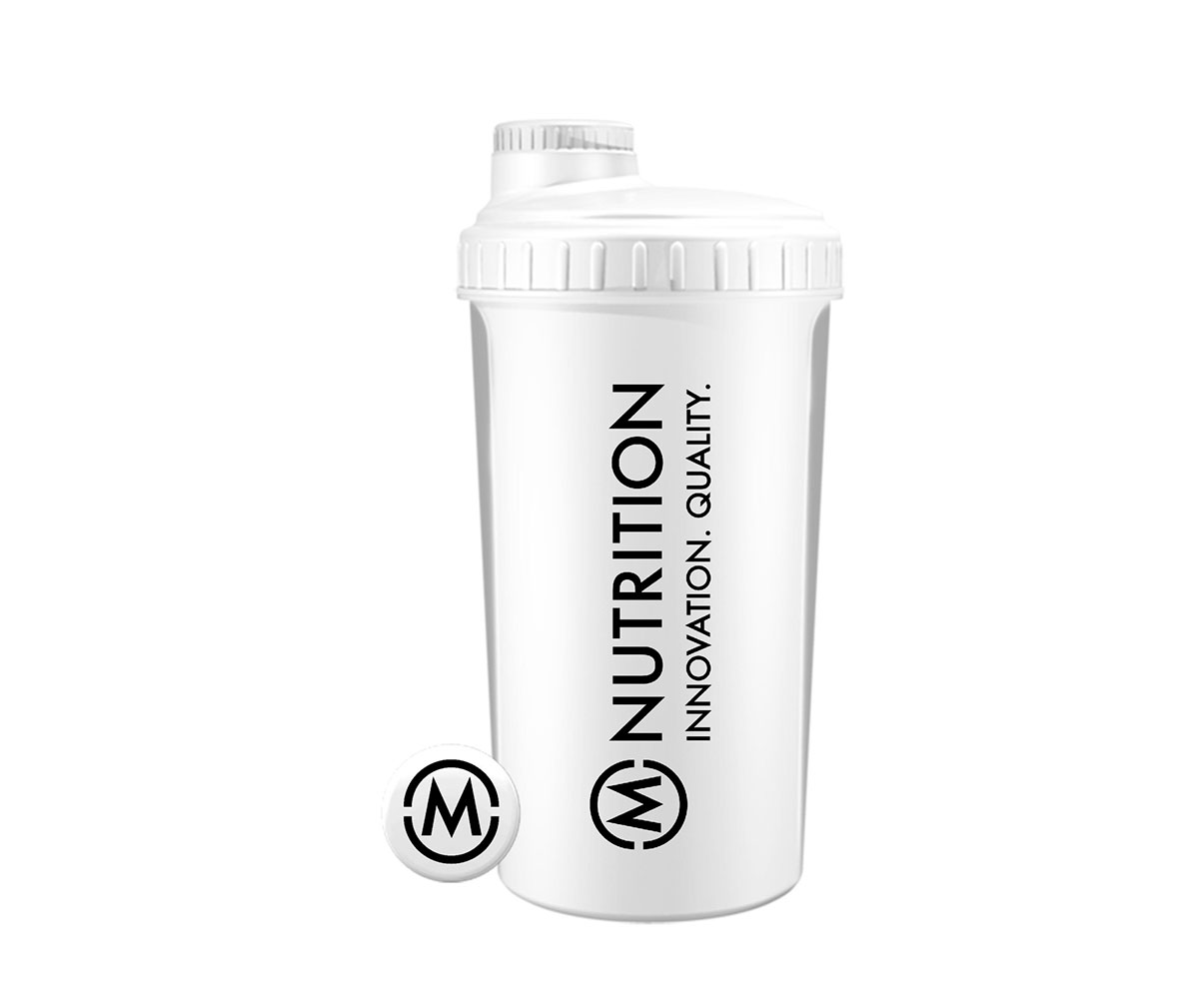 M-Nutrition Shaker, Valkoinen 750 ml