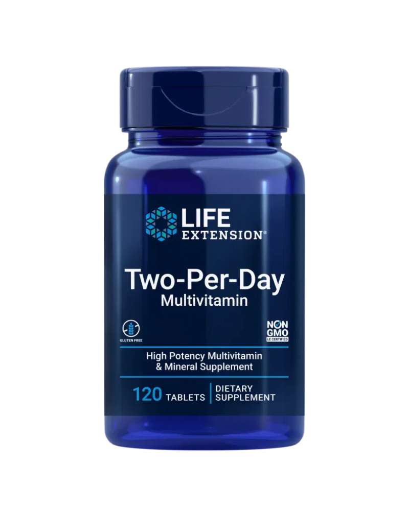 LifeExtension Two-Per-Day Tablets, 120 tabl.