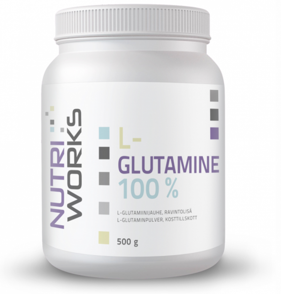 Nutri Works L-Glutamine 100 %, 500 g