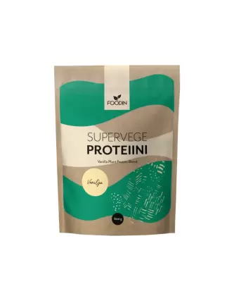 FOODIN Supervegeproteiini, 600 g, vanilja