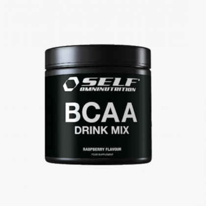 SELF BCAA Drink Mix, 250 g, Raspberry (07/23)
