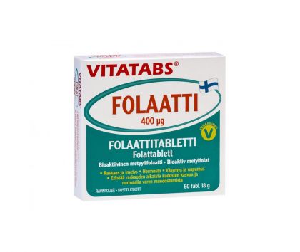 Vitatabs Folaatti, 60 tabl.