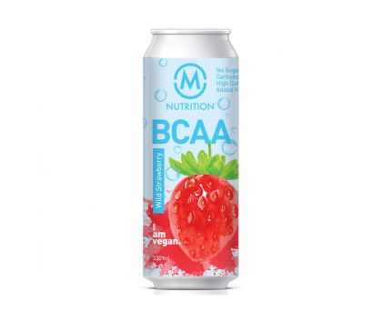 M-Nutrition BCAA, 330ml, Wild Strawberry