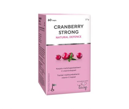 Vitabalans Cranberry Strong Natural Defence, 60 kaps.