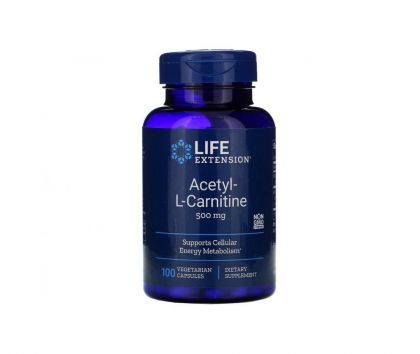 LifeExtension Acetyl-L-Carnitine, 100 kaps.