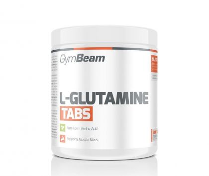 GymBeam L-Glutamine Tabs, 300 tabl. (Poistotuote, 11/23)