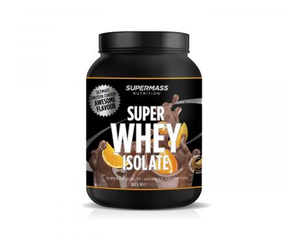 Supermass Nutrition SUPER WHEY ISOLATE 1,3 kg, Orange Chocolate