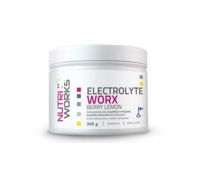 Nutri Works Electrolyte WorX, 300 g, Berry Lemon
