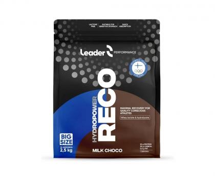 Leader Performance HydroPower Reco, Milk Choco, 2,5 kg