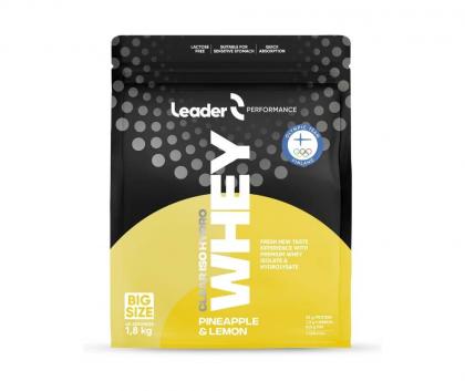 Leader Performance Whey Clear Iso-Hydro, 1,8 kg, Pineapple-Lemon