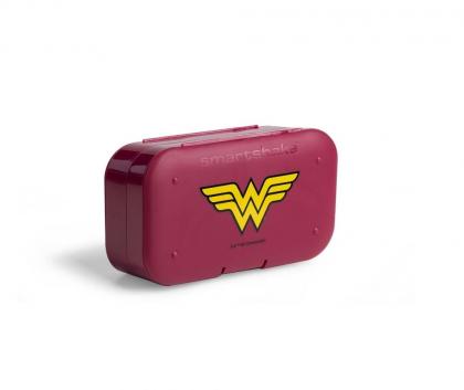 Smartshake DC Collection Pill Box Organizer, Wonder Woman (punainen)