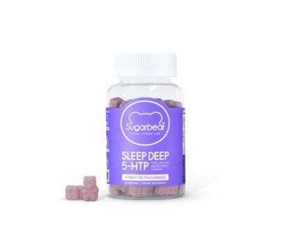 SugarBearHair Sleep Deep 5-HTP, 60 kpl. (Poistotuote)