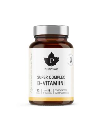 Puhdistamo Super Complex B-Vitamiini (Tarjouserä)