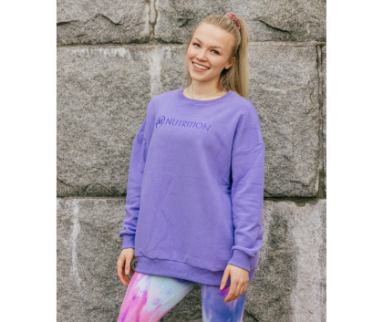 M-NUTRITION Sports Wear Comfy Sweatshirt, Lilac