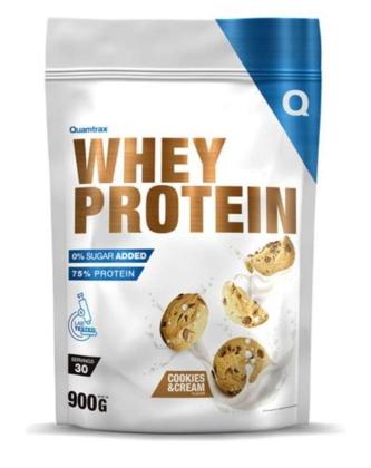 Quamtrax Direct Whey Protein, 900 g, Cookies & Cream