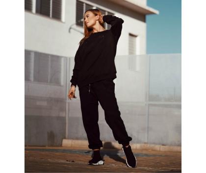 M-Sportswear Comfy Sweatpants, Deep Black