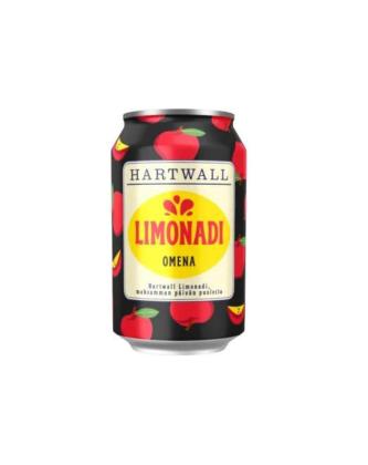 Hartwall Limonadi, 330 ml (Poistotuote), Omena (Parasta ennen 2/2024)