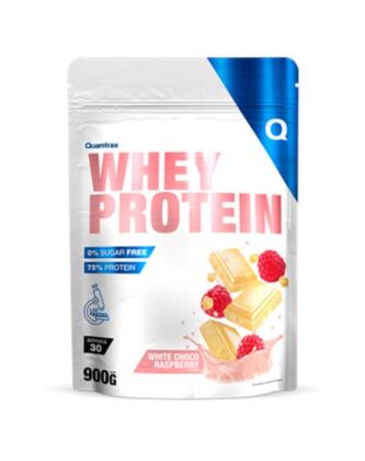 Quamtrax Direct Whey Protein, 900 g, White Choco-Raspberry
