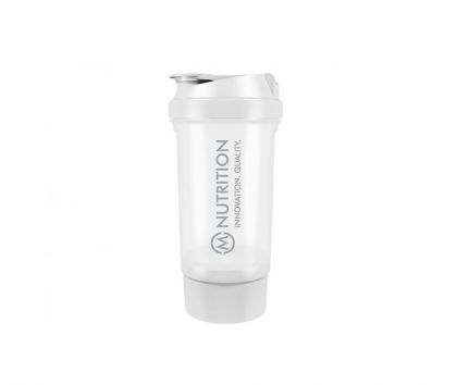 M-Nutrition Shaker, Valkoinen 500 ml