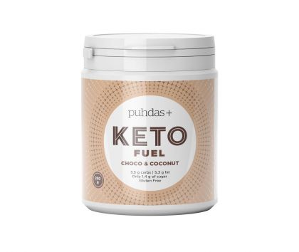 Puhdas+ KETO Fuel, 250 g, Choco & Coconut (päiväys 10/22)