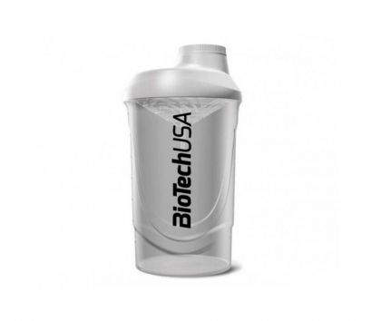 BioTechUSA Wave Shaker, 600 ml, Läpinäkyvä