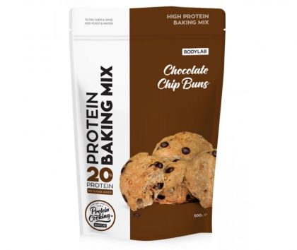 Bodylab Protein Baking Mix, Chocolate Chip Buns, 500 g