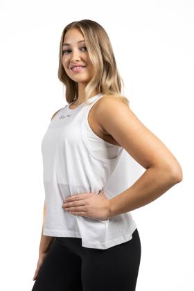 M-Sportswear Naisten Tank Top, Valkoinen