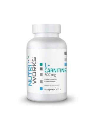 Nutri Works L-Carnitine, 500 mg, 90 kaps.