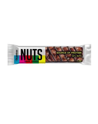 Quamtrax NUTS patukka, 40 g, Dark Choco