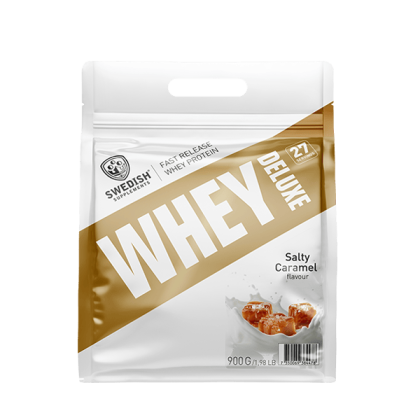 Swedish Supplements Whey Deluxe, 900 g, Salted Caramel