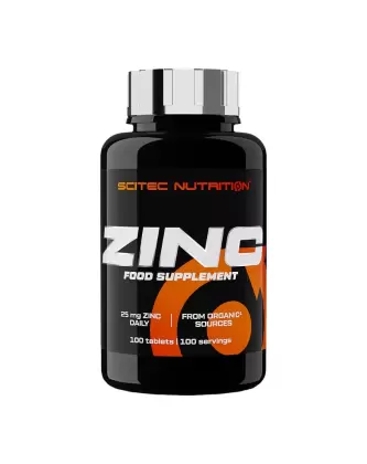 Scitec Zinc 25 mg, 100 tabl.