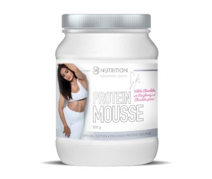 M-Nutrition x Fit By Sofia Protein Mousse, White Chocolate-Raspberry, 500 g
