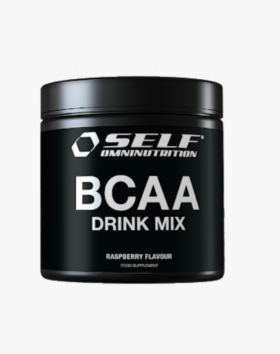 SELF BCAA Drink Mix, 250 g, Raspberry (07/23)