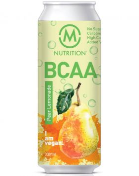 M-Nutrition BCAA-valmisjuoma, 330ml, Pear Lemonade