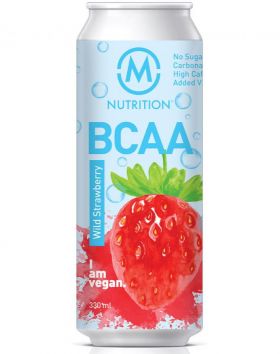 M-Nutrition BCAA, 330ml, Wild Strawberry