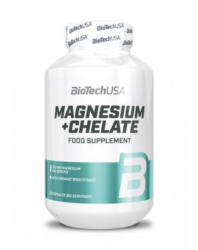 BioTechUSA Magnesium+Chelate, 60 kaps.