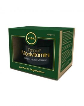 Vida Kuulas Monivitamiini Panmol®, 60 kaps. (Poistotuote, 10/22)