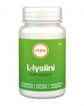 Vida L-lysiini, 60 tabl. (10/23)