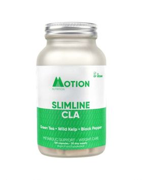 Motion Nutrition Slimline CLA, 120 kaps. (Päiväys 08/22)
