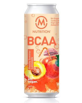 M-Nutrition BCAA, 330ml, Peachy Summer Lemonade