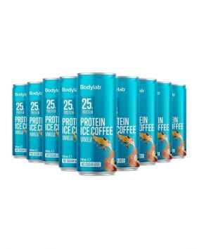Bodylab Protein Ice Coffee, Vanilla, 24 kpl (päiväys 11/22)