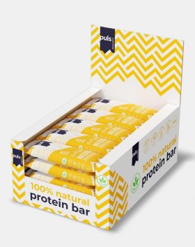 20 kpl Puls Natural Protein Bar, 40 g, Peanut Butter