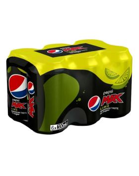 Pepsi Max 6-pack, Lime