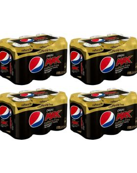 Pepsi Max Caffeine Free, 24 kpl
