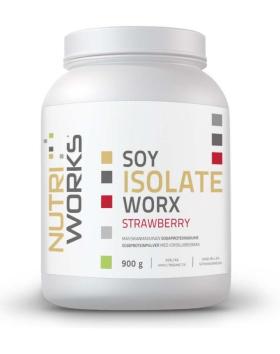 Nutri Works Soy Isolate WorX, 900 g, Strawberry