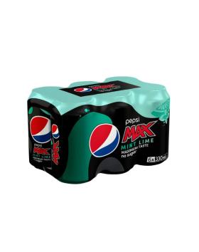 Pepsi Max 6-pack, Mint-Lime