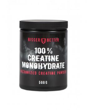BIGGER = BETTER 100 % Creatine Monohydrate, 500 g